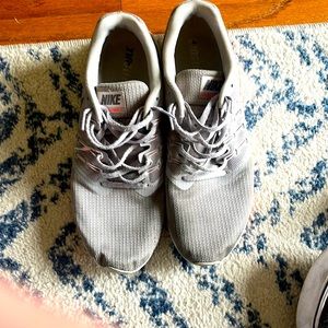 These are size twelve nike shoes and they have only been worn 4 times